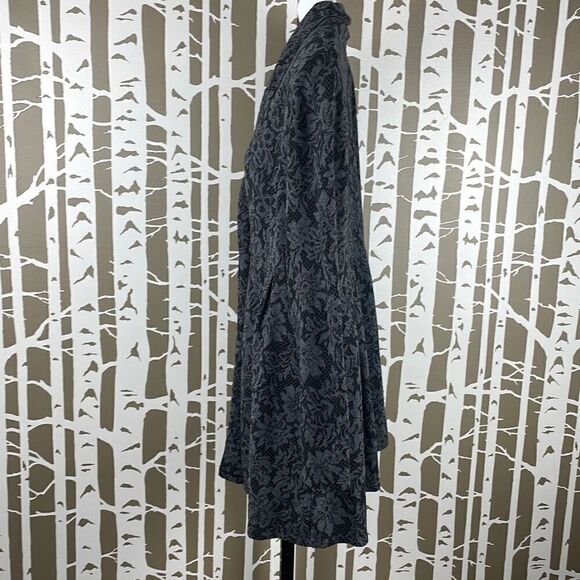 Soma Lounge Wear Floral Lace Print Single Button Lounge Blazer sz L - Picture 4 of 7